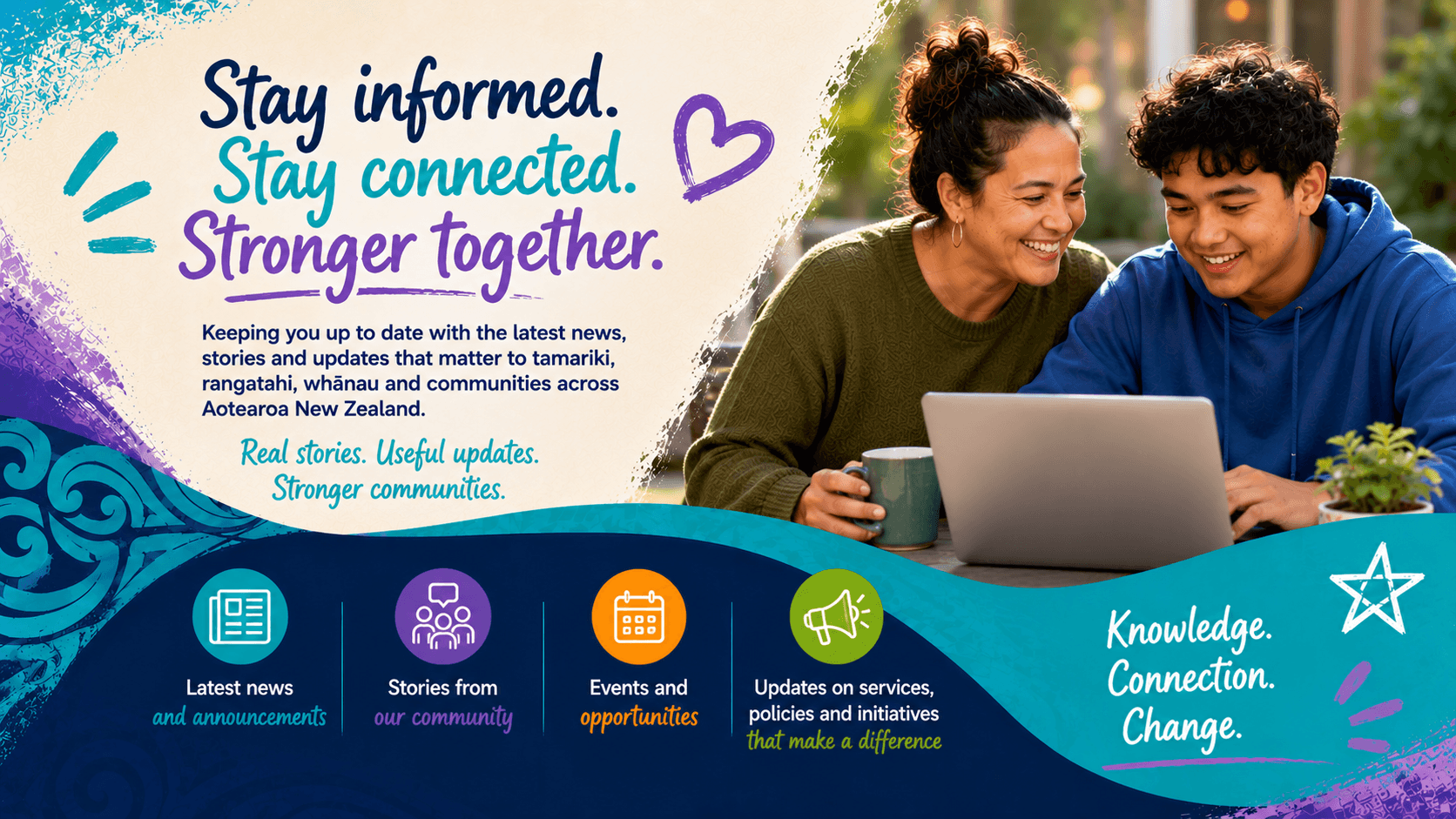 Stay informed and connected, Aotearoa